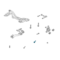 OEM Acura RSX Bolt, Trailing Arm Adjust Diagram - 52387-S7A-000