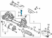OEM Honda Civic BOLT, FLANGE (14X80) Diagram - 90108-T20-A00