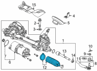 OEM 2022 Honda Civic DUST SEAL SET Diagram - 53429-T20-A01