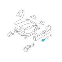 OEM 2006 Hyundai Sonata Switch Assembly-Power Front Seat LH Diagram - 88521-3K002