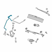 OEM 2018 Honda Pilot Tube A, FR. Diagram - 76814-TG7-A01