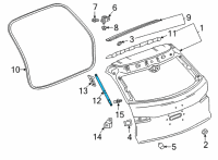 OEM 2022 Buick Envision Power Cylinder Diagram - 84878328