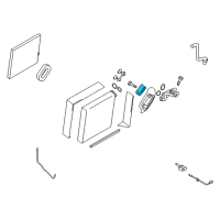 OEM Nissan Murano Valve Assy-Expansion Diagram - 92200-4M405