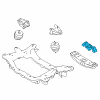 OEM 2011 Hyundai Genesis Insulator-Transmission Diagram - 21832-3M100