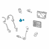 OEM 2017 Chevrolet Tahoe Camshaft Sensor Diagram - 12623093