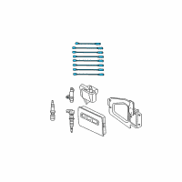 OEM 2003 Dodge Ram 2500 CABLE/IGNITION-Ignition Diagram - 56028578AE