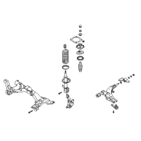 OEM 1999 Kia Sephia Bolt Diagram - 0K20134313A