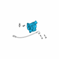 OEM 2004 Cadillac DeVille Generator Diagram - 25759776