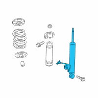 OEM 2015 Cadillac ELR Shock Diagram - 22888769