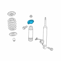 OEM 2015 Cadillac ELR Shock Mount Diagram - 23163167