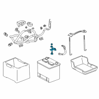 OEM 2019 Honda Odyssey SENSOR, BATTERY Diagram - 38920-TZ5-305