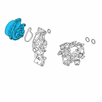 OEM 2020 BMW X1 WATER PUMP Diagram - 11-51-8-678-905