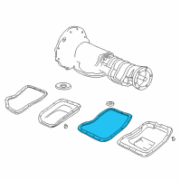 OEM 2003 Dodge Ram 2500 Van OIL PAN Diagram - 2464324AD