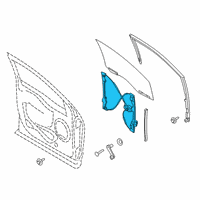 OEM 2018 Ford F-150 Window Regulator Diagram - FL3Z-1523201-E