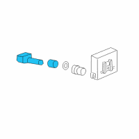 OEM Honda CR-V Sensor (Wol 40) Diagram - 42753-SWA-315