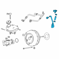 OEM 2018 Chevrolet Impala Vacuum Hose Diagram - 23465287