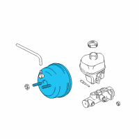OEM 2007 Dodge Ram 1500 Booster-Power Brake Diagram - 5183885AA