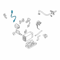 OEM 2014 Hyundai Genesis Sensor Assembly-Oxygen, Front(RH) Diagram - 39210-3F020