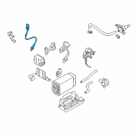 OEM 2012 Hyundai Equus Sensor Assembly-Oxygen, Front(RH) Diagram - 39210-3F020