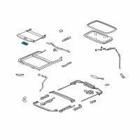 OEM 2009 Honda Ridgeline Handle, Sunshade *YR309L* (TU LIGHT BEIGE) Diagram - 70611-S5A-J01ZS