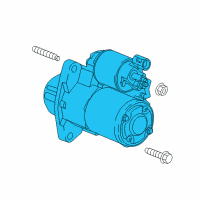 OEM 2016 Chevrolet Spark Starter Diagram - 12680618