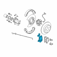 OEM Dodge Charger Adapter-Disc Brake CALIPER Diagram - 5175065AD