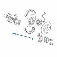 OEM Chrysler 300 Sensor-Anti-Lock Brakes Diagram - 4779383AC