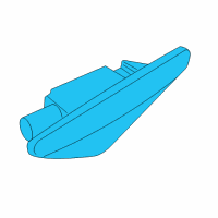 OEM 2011 BMW X5 Additional Turn Indicator Lamp, Right Diagram - 63-13-7-171-008