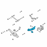 OEM Hyundai Ioniq Arm Assembly-Rear Trailing Arm, LH Diagram - 55270-G2000