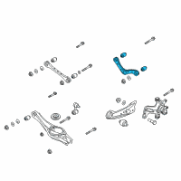 OEM 2018 Kia Niro Arm & Bush Assembly-Suspension Diagram - 55100G2100