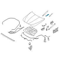 OEM 2013 BMW 740i Bracket, Right Diagram - 51-23-7-201-276