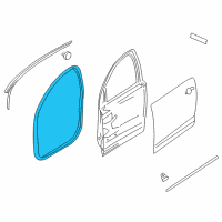 OEM 2015 Chevrolet SS Weatherstrip On Body Diagram - 92253114