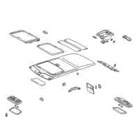 OEM Lexus Bulb Diagram - 90981-12020