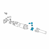 OEM U-Joint Repair Kit Diagram - 7L1Z-4635-A