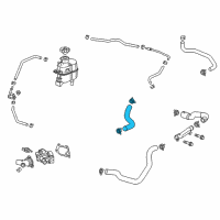 OEM 2015 Chevrolet Spark Upper Hose Diagram - 95087747