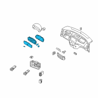 OEM 2012 Hyundai Elantra Cluster Assembly-Instrument Diagram - 94011-2L055