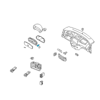 OEM 2008 Hyundai Elantra Bulb Diagram - 94369-28000