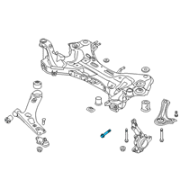 OEM Kia Seltos Bolt Diagram - 545612E100