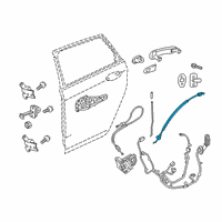 OEM Cadillac XT4 Control Cable Diagram - 84036215