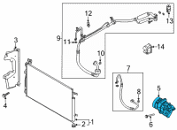 OEM 2020 Hyundai Sonata Body Kit-Compressor Diagram - 97729-L5000