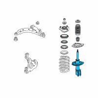 OEM Buick LaCrosse Strut Diagram - 15898772