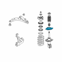 OEM Saturn Lower Seat Diagram - 22181835