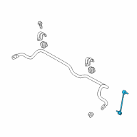 OEM 2014 Hyundai Accent Link-Stabilizer Diagram - 54830-4L000