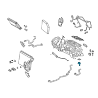 OEM Toyota Grommet Retainer Ring Diagram - 90118-WA592