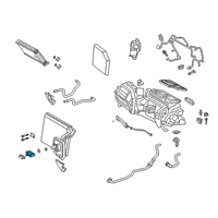 OEM 2020 Toyota GR Supra Expansion Valve Diagram - 88515-WAA01