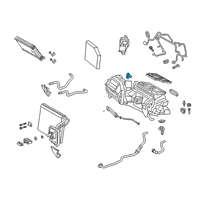 OEM 2020 Toyota GR Supra Sensor Diagram - 88898-WAA01