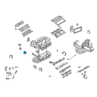 OEM 2001 Pontiac Aztek Actuator Diagram - 10424940