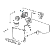 OEM 1999 BMW Z3 Temperature Switch Diagram - 64-52-8-391-732