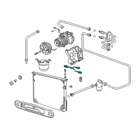 OEM BMW 323is Safety Pressure Switch Diagram - 64-53-8-362-055