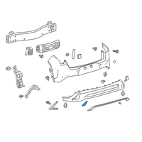 OEM 2022 Lexus UX250h Reflector Assembly, REFL Diagram - 81910-76010